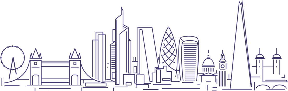London skyline outline